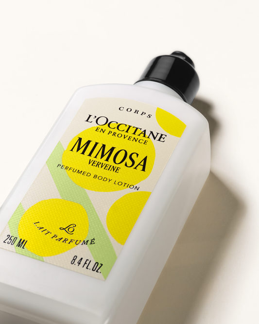 Mimosa Verveine perfumed body lotion