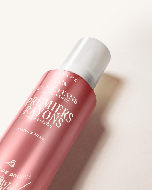 Premiers Rayons shower foam