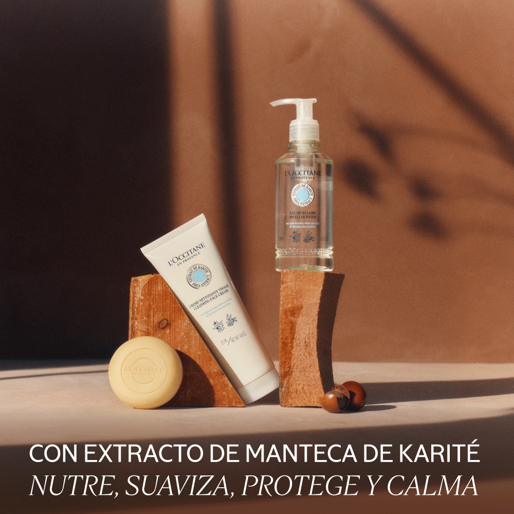 LIMPIADOR FACIAL SÓLIDO  DE KARITÉ 75GR