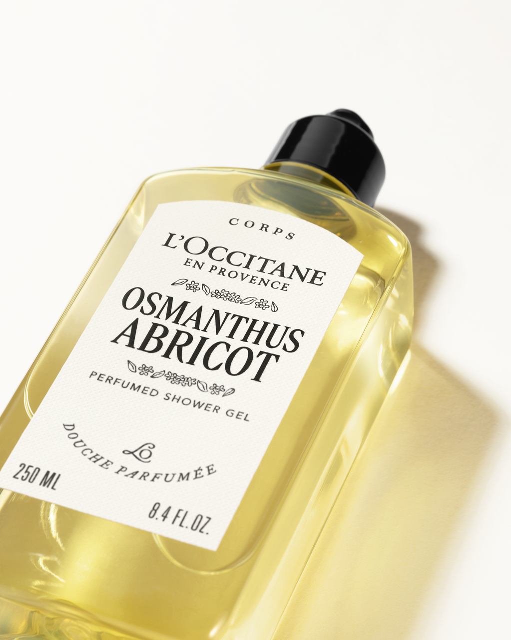Osmanthus Abricot perfumed shower gel - Illustration 2