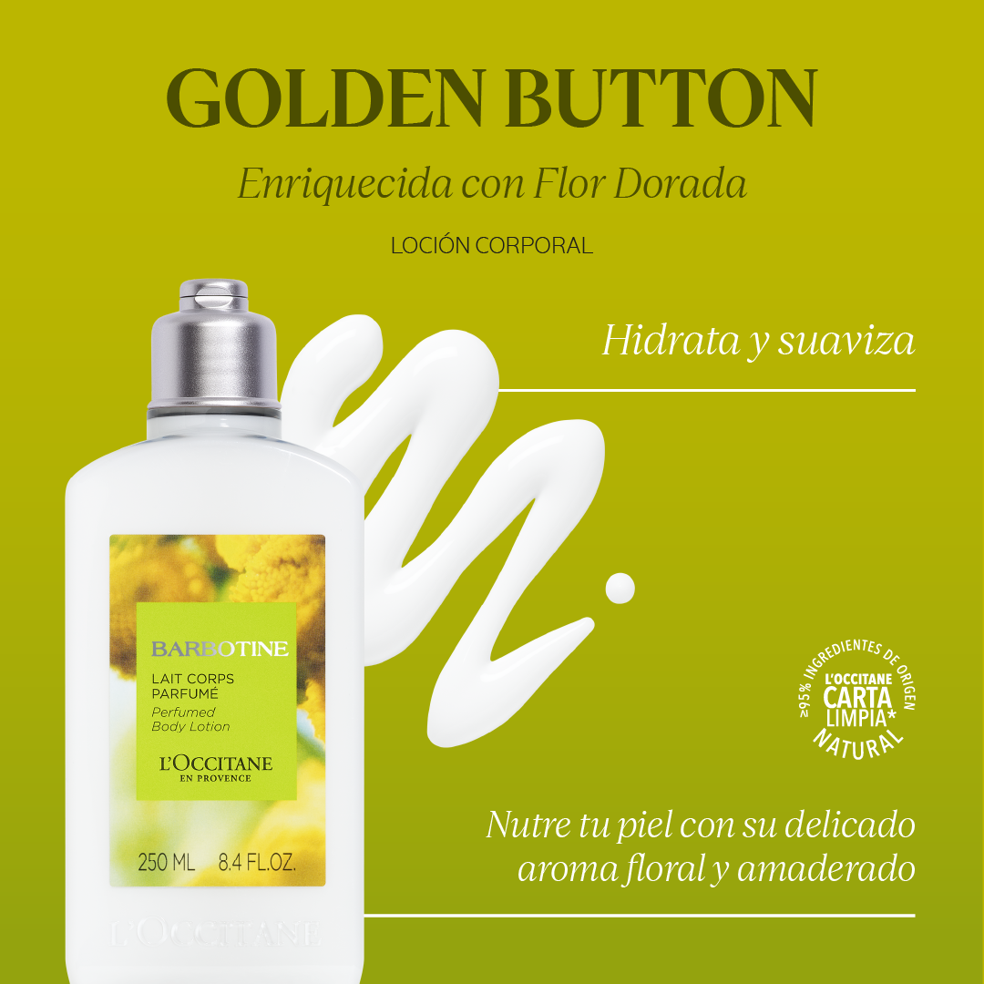 LOCIÓN CORPORAL GOLDEN BUTTON 250ML