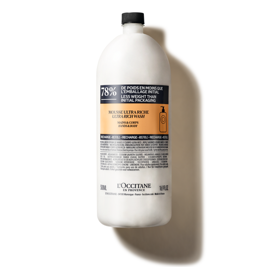 ECO-REFILL ESPUMA MANOS Y CUERPO ULTRA RICA KARITÉ