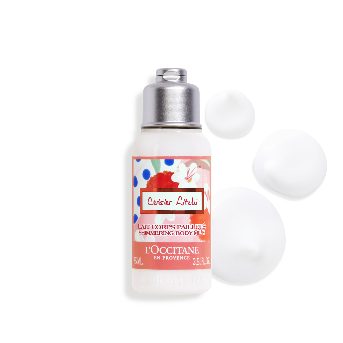 Cerisier Litchi Shimmering Body Milk 75ML