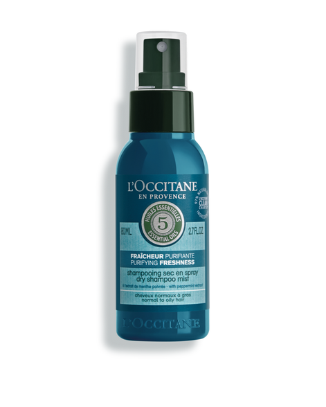 SHAMPOO EN SECO EN SPRAY FRESCURA AROMACOLOGÍA