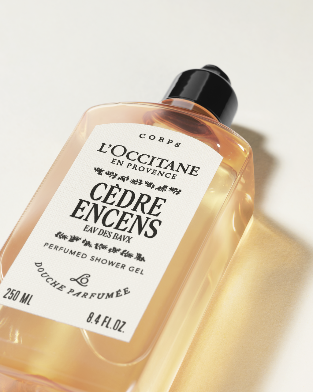 Cèdre Encens perfumed shower gel - Illustration 2