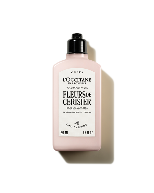 Fleurs de Cerisier perfumed body lotion