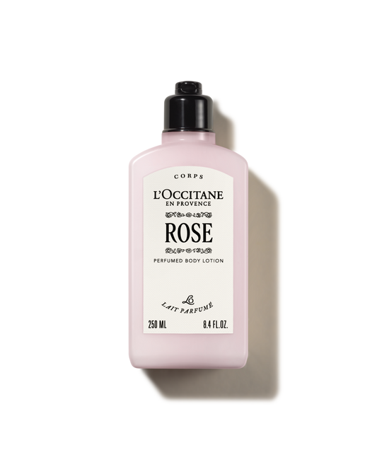 Rose perfumed body lotion