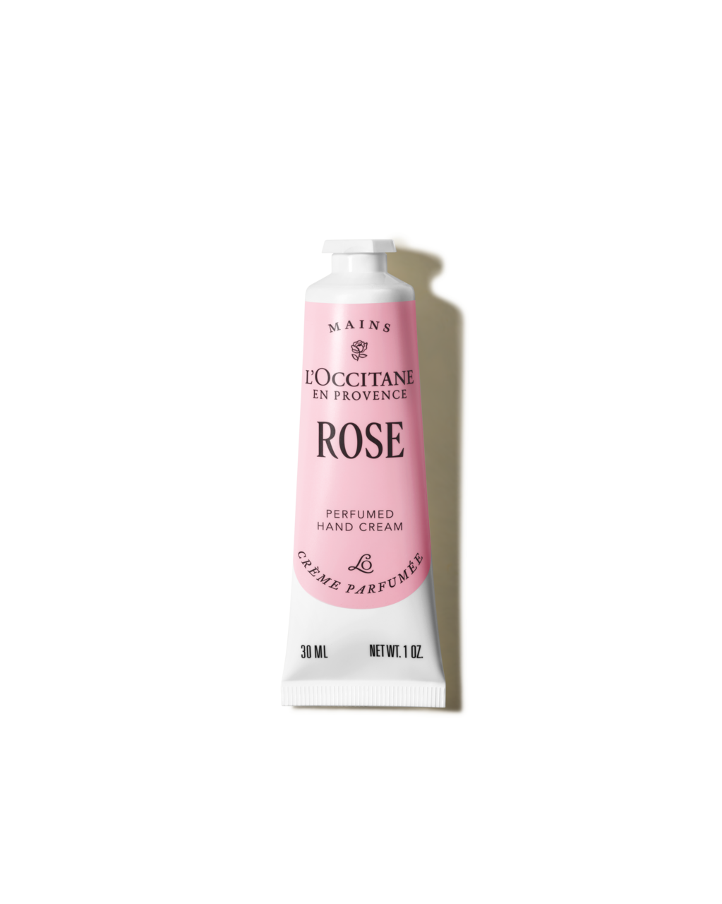 Rose perfumed hand cream