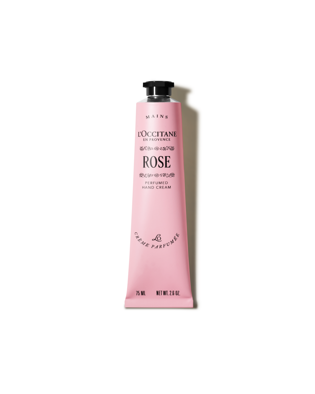 Rose perfumed hand cream