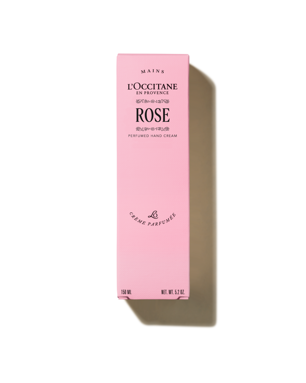 Rose perfumed hand cream