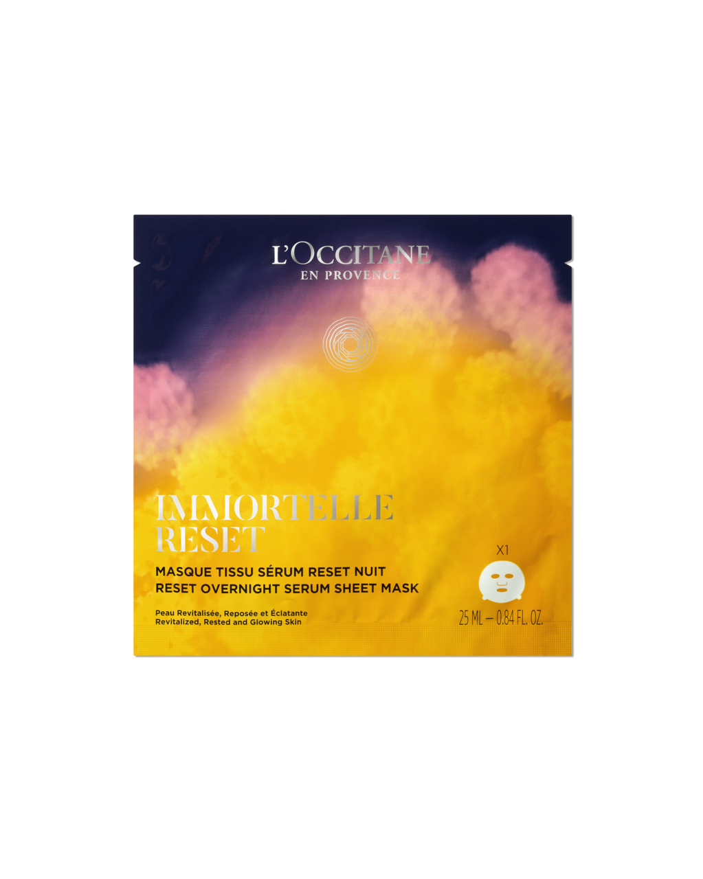 Immortelle Reset Overnight Serum Sheet Mask - Illustration 1