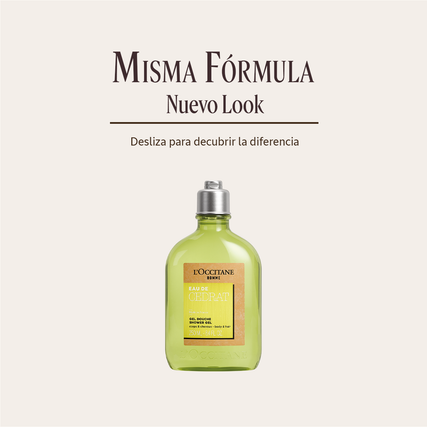 CÉDRAT PERFUMED SHOWER GEL_after