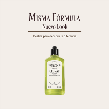 CÉDRAT PERFUMED SHOWER GEL_before