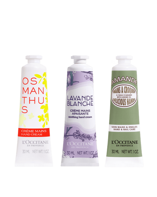 TRIO DE MANOS AROMAS ENCANTADORES