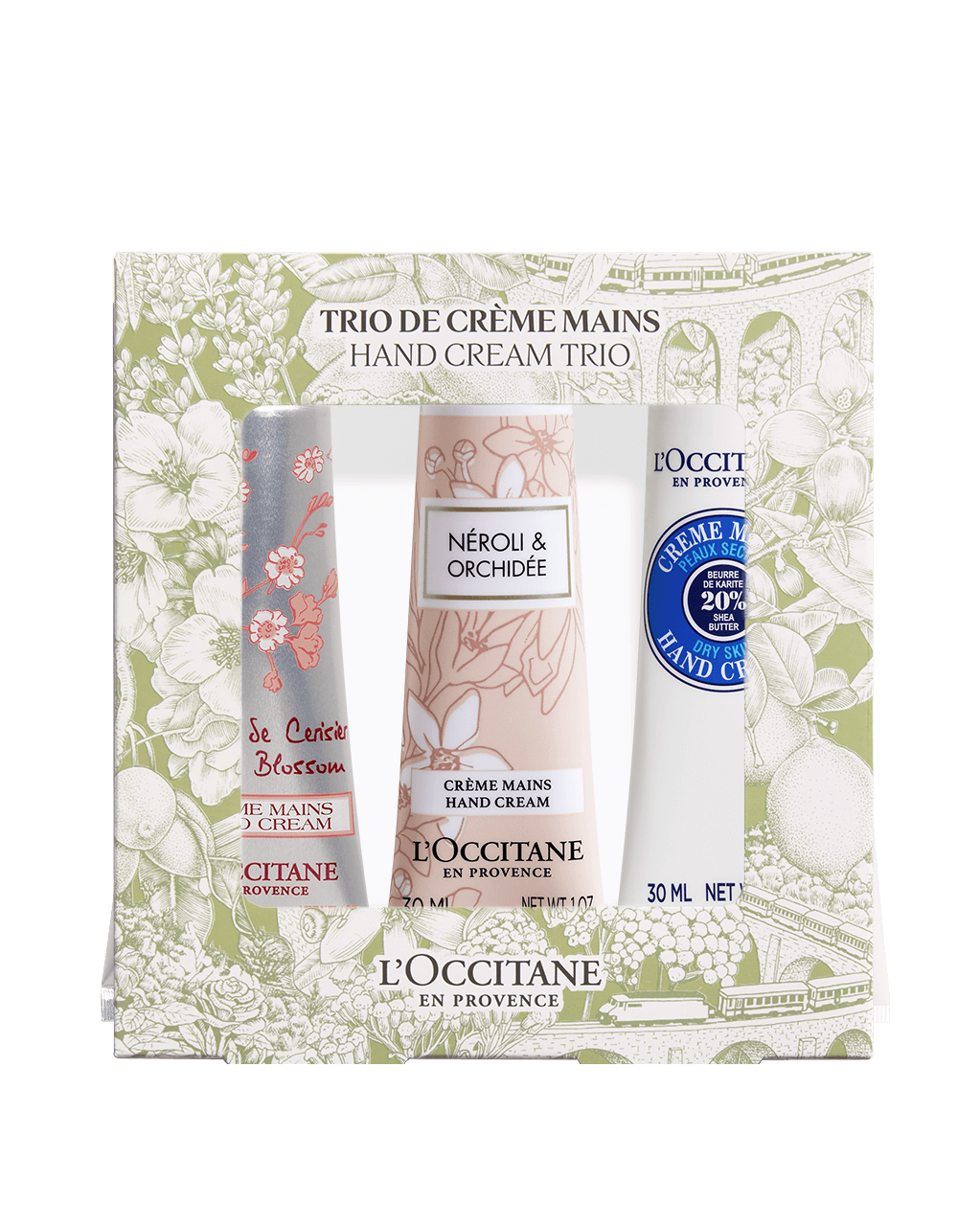 TRIO DE MANOS DELICIAS FLORALES