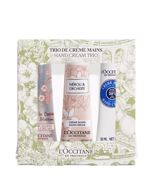 TRIO DE MANOS DELICIAS FLORALES