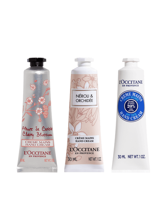 TRIO DE MANOS DELICIAS FLORALES