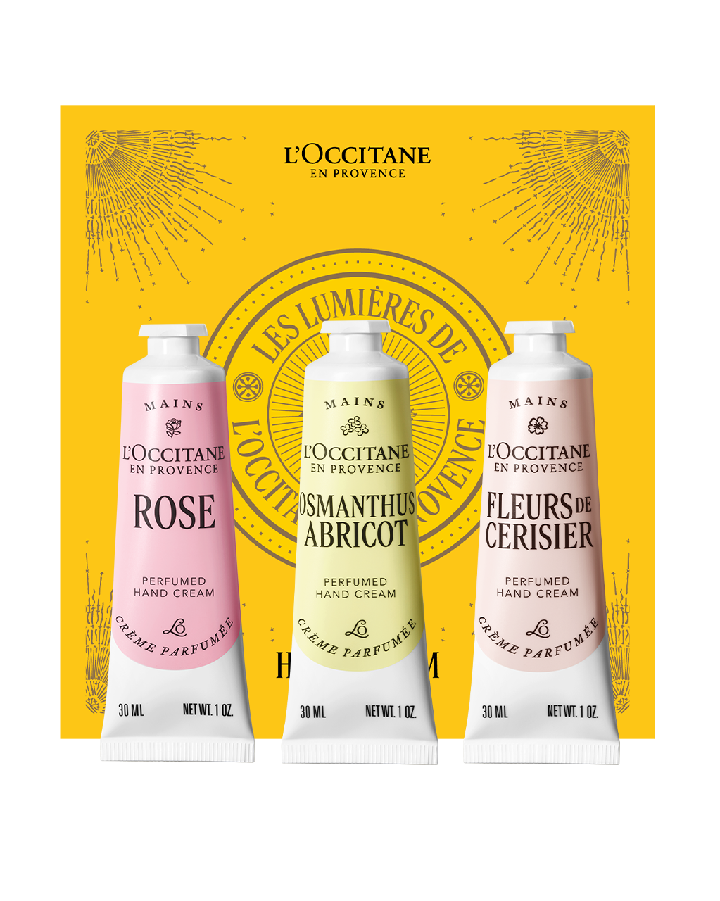 TRÍO DE MANOS FLORAL