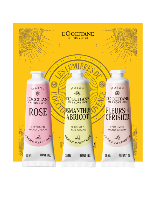 TRÍO DE MANOS FLORAL