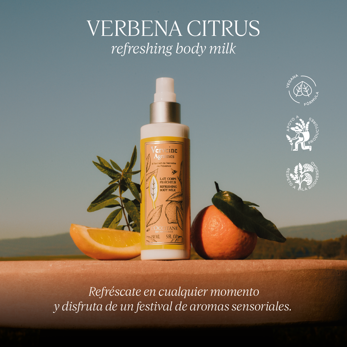 REFRESHING BODY MILK VERBENA CITRUS 150ML