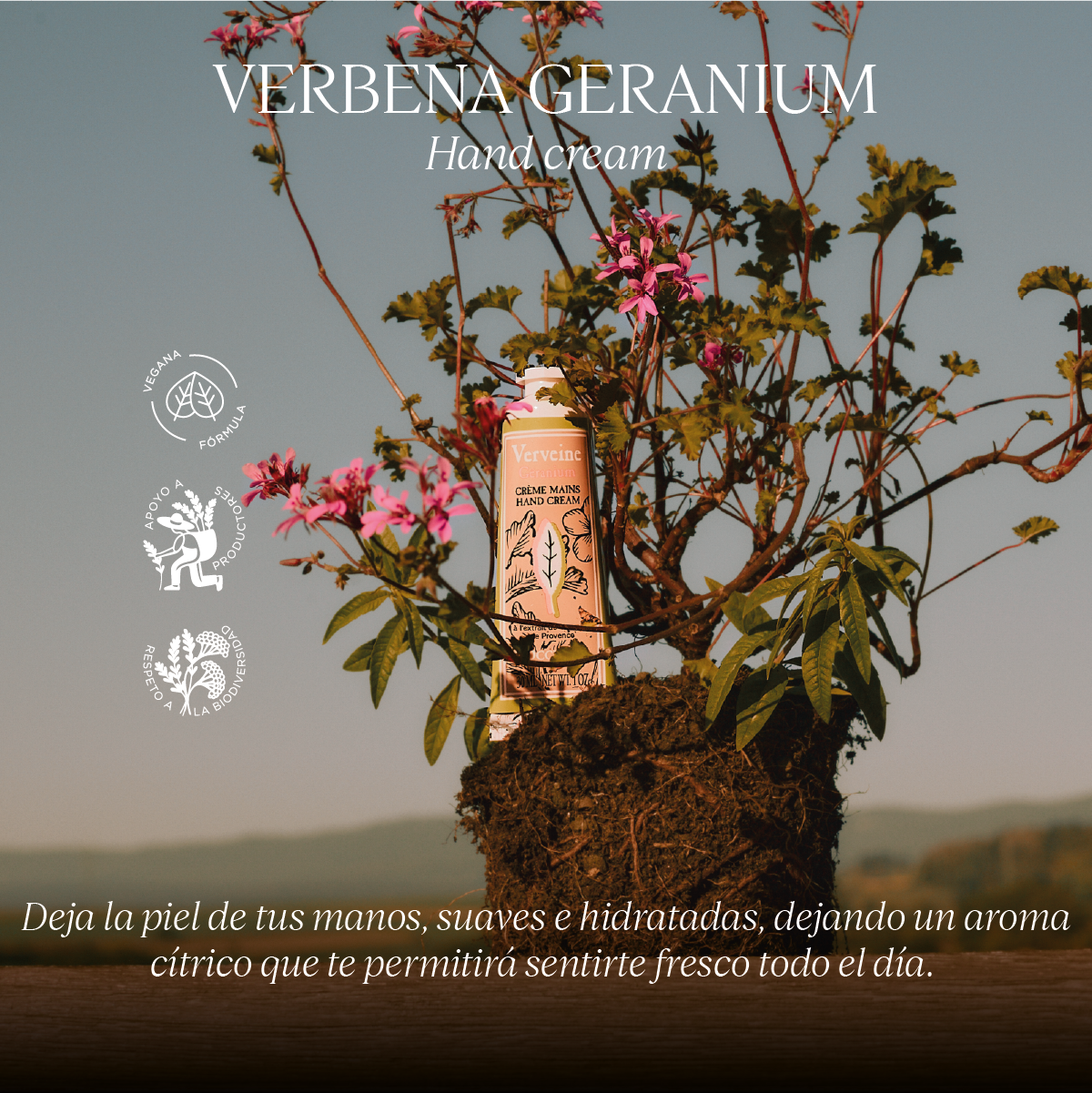 HAND CREAM VERBENA GERANIUM 30ML