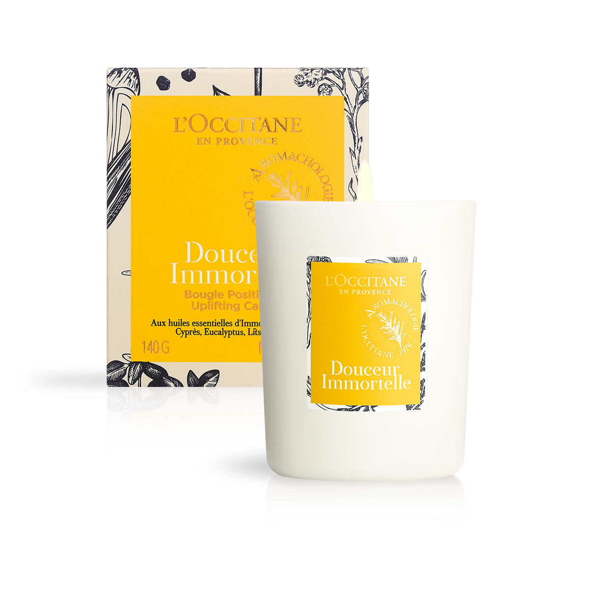 VELA DOUCEUR IMMORTELLE (FELICIDAD)