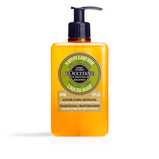 JABÓN LIQUIDO PARA MANOS Y CUERPO DE KARITÉ VERBENA